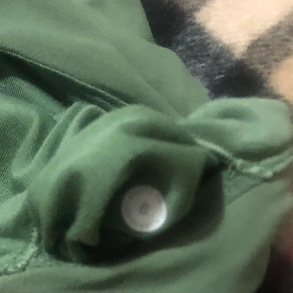 Lululemon Nulu Wrap-Front Longline Bra 
Green Twill - Picture 8 of 9